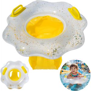 Kal-Anneau De Natation Bébé Pour 6 Mois À 3 Ans, Gonflable Anneaux De Natation Enfants En Forme De Fleur, Bouee Bebe Piscine Jouet Aquatique Pour Formation Des Nourrissons - Neuf
