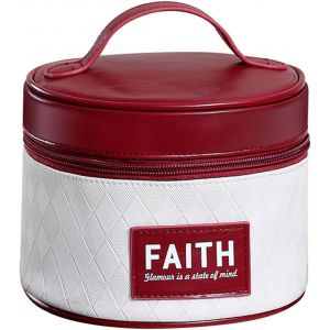 MAA-Petite trousse de maquillage pour femmes et filles, trousse de maquillage, trousse de toilette, trousse de voyage, organisateur de pinceaux multicolore, Hzb12604, 16 X 16 X 12 cm / 6.30 x - Neuf