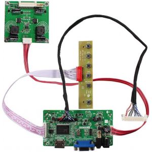 Carte Contrôleur Vga 30 Pin Edp Pour Écran Lcd 27" 2560X1440 2K Lm270Wq1-Sda1 Lm270Wq1-Sda2 Wled - Neuf