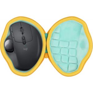 Dur &Eacute;tui de Voyage Rigide Housse Cas Coque pour Nulea/Logitech Ergo M575/ /M570 /MX Ergo/Nulea M501 Trackball Souris sans Fil(bo&icirc;te Seule,Case Only) - Neuf