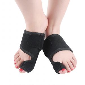 Oignon Correcteur Pour Les Femmes (2 Pcs), L'hallux Valgus Gros Orteil S&eacute;parateurs, Orthop&eacute;dique Attelle Avec Les Orteils En Marteau De Secours Pad - Neuf
