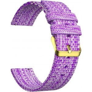 Kal-Nylon Bracelet Montre Bracelet Montre - 16mm, 18mm, 20mm, 22mm, 24mm Montre Bracelet Avec Acier Inoxydable Boucle - Neuf
