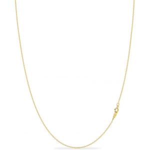 Kal-Chaîne En Argent 925 | Chaîne En Argent 1,3 Mm Pour Femmes | Chaîne Fine Et Solide Avec Maillons Ovales | Idéale Pour Les Pendentifs Ou Les Capes - Neuf