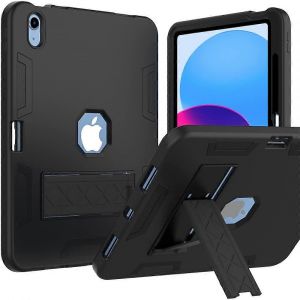 &iquest;&iquest;tui pour iPad A16 11 pouces (2025) / 10e g&iquest;&iquest;n&iquest;&iquest;ration 10,9 pouces (2022), coque de protection robuste et r&iquest;&iquest;sistante, noir, compatible avec iPad 10e/11e g&iquest;&iquest;n&iquest;&iquest;ration - Neuf