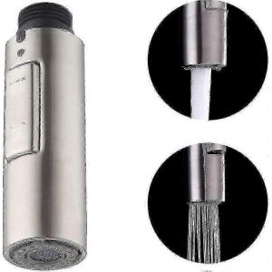 Robinet de cuisine de remplacement extrémités douchette universelle G1 / 2 tête de robinet amovible en acier inoxydable Sus304 brossé,Pfs200-bs p20241126259 - Neuf