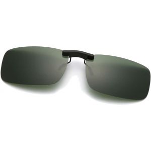 Clip Lunettes De Soleil Polarisées Unisexes, Clip Solaire Pour Lunettes De Vue, Sur Lunette De Soleil Polarisé Clipsable Pour Homme Femme - Neuf