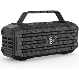 Enceinte Bluetooth Portable,120 W Cr&ecirc;te,80 W,Sans Fil,Jumelage Tws,Basses Profondes,Hi-Fi,&Eacute;tanche Ipx6,Son Dsp,Pour L'Ext&eacute;rieur,Le Camping,Les F&ecirc;tes,Noir - Neuf