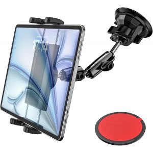 Support de tablette &agrave; ventouse pour voiture avant, Heavy Duty pour pare-brise de voiture, tableau de bord, tablette pour iPad Pro 12,9, iPad Air Mini, Galaxy Tabs, t&eacute;l&eacute;phone portable et - Neuf