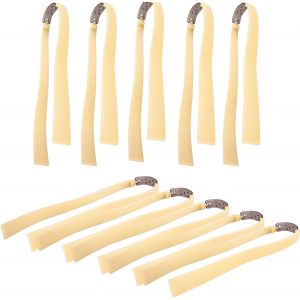 ChenQuanSarl-Steinschleuder Lot De 12 Bandes Élastiques De Rechange En Caoutchouc De 1,5 Mm Pour Slingshot Bandes En Caoutchouc Plates, Épaisses, Chasse, Catapultes, Élastiques Professionnels - Neuf