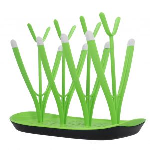 Egouttoir A Biberons, Rangement, Egouttoir A Gobelets, Etagere Amovible Pour Tetines, Sechoir De Nettoyage, Vert - Neuf