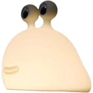 Veilleuse En Forme De Limace, Veilleuse Douce En Silicone Spongieux Pour Chambre D'enfant, Lampe De Chevet En Forme D'animal De Dessin Animé Mignon Pour L'allaitement Des Bébés, Des Enfants Et Des Ad - Neuf