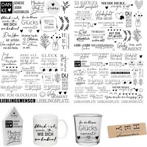 Rub On Lot De 4 Autocollants D'environ A5 19 X 14 Cm Film Lavable Pour D&eacute;coration De No&euml;l, Keraflott, Maison, Meubles, Verre, Bois, Album Photo, D&eacute;coration Diy, Esth&eacute;tique Des Autocollants - Neuf