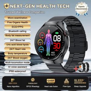 Montre Connect&eacute;e Huawei Health Micro Examen, Ecg + Ppg, Acide Urique, Lipide Dans Le Sang, Appel Bluetooth, Surveillance Des Organes, Nouveaut&eacute; 2025 - Neuf