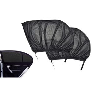 Lot de 2 pare-soleil universels pour vitres de voiture, pour si&egrave;ges avant et arri&egrave;re - Protection UV - Neuf