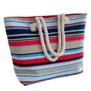 Sac de plage - - Sac de plage femme - Grand sac de plage - Sac de plage avec fermeture éclair - Sac de plage (Style 6) - Neuf
