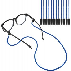 Fdjhy-Lot De 6 Sangles De Lunettes Pour Le Sport, Supports De Lunettes Autour Du Cou, Sans Cordon De Lunettes De Soleil, Antidérapant - Neuf