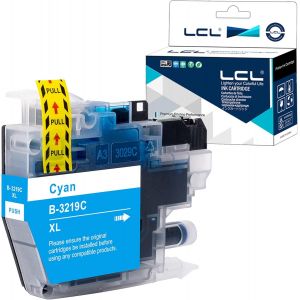 Cartouche d'encre Compatible LC-3219 LC3219 LC-3219XL LC3219XL LC-3219XLC LC3219XLC (1-Pack Cyan) Remplacement pour Brother MFC-J5330DW MFC-J5330DW MFC-J5830DW MFC-J6530DW MFC-J6535DW MFC-J6930DW - Neuf