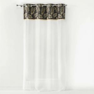 Panneau A Oeillets Voilage Collection Tropical Adelore - Neuf