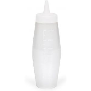 Kalanka-2048044 Flacon Verseur Pour Remplir Et Décorer 350 Ml, Transparent/Blanc - Neuf