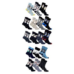 Chaussettes Lapins Crétins Pack De 12 Paires - Neuf