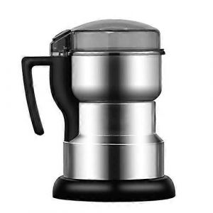 Multifonctionnel Moulin &Agrave; Caf&eacute; Pour Les Haricots, &Eacute;pices Et Fines Herbes - 200 Ml De Capacit&eacute;, 304 En Acier Inoxydable-Lames, 400w Moteur, Noir - Neuf