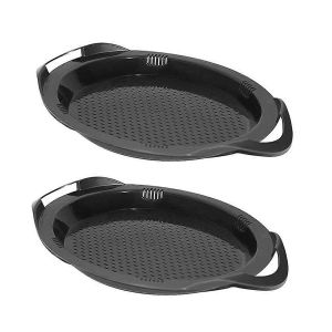 2pcs Bac &Agrave; Vapeur Pour Plateau De Casserole Thermomix Varoma Avec Trous Perfor&eacute;s - Neuf