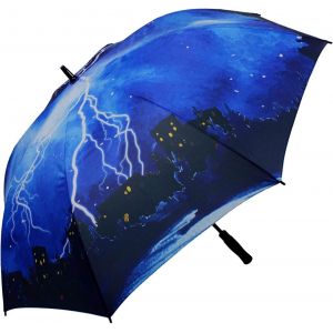 Ershi-Parapluie Thunderstorm, Orage, Golfschirm Automatik, Parapluie De Golf Xxl[2901] - Neuf
