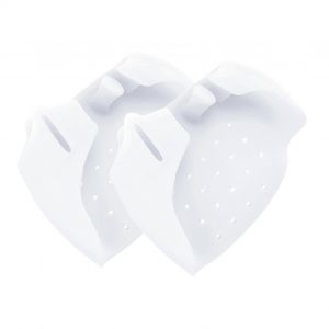 Silikon Zehenabschl&uuml;sse F&uuml;r Frauen, Hallux Valgus Korrektor, Zehenabscheider F&uuml;r &Uuml;berlappende Zehen, Weisser Vorfu&szlig;polster F&uuml;r M&auml;nner Und Frauen - Neuf