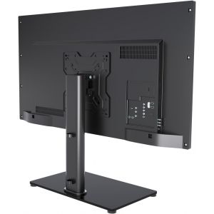 Ulteronixshop-Support TV sur Pied pour T&eacute;l&eacute;vision de 17-43 Pouces LED/LCD/OLED/Plasma/Courbe, Pied TV Universel R&eacute;glable en Hauteur et Inclinaison, Max VESA 200x200 mm - TS103 - Neuf