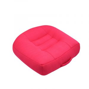 Coussin rehausseur de siège de voiture, coussin correcteur de siège, maille respirante, portable, idéal pour la voiture, le bureau, utilisé toute l'année, rose - Neuf
