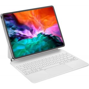 Chenquansarl-Étui De Clavier Pour Ipad Pro 11""(1,2,3e Génération-2018,2020,2021) Sans Fil Bluetooth Ipad Pro 11""Magic Style Clavier Avec Trackpad,Étui Magnétique Amovible - Neuf