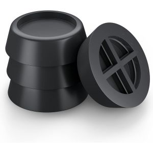 Patins anti-vibrations pour lave-linge et s&egrave;che-linge - Patins en caoutchouc (4 pi&egrave;ces) - Neuf