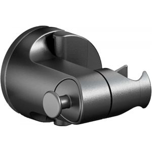 KALANKA-Support de Douche Ventouse,Support Pommeau de Douche Sans Percage,Porte Pommeau de Douche Ventouse,Support Douche Sans Percage pour Salle de Bain,Angle Réglable,ABS Support Douche Ventouse - Neuf