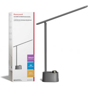 Lampe de bureau LED H01 Pro Sunturalux¿ Lampe de bureau pliable avec ports de charge USB A+C, 3 modes de couleur lampe de table dimmable pour la maison (Noir) - Neuf