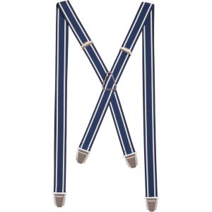 Cauc-Bretelles Homme Fines Made In France - Elastique Solide & 4 Pinces Ultra Fortes En X - Bretelles 2,5cm De Large Taille Ajustable Garantie &Agrave; Vie - Neuf