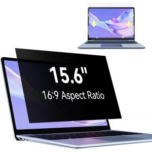 Filtre De Confidentialit&eacute; 15.6 Pouces 16:9, Film Ecran Ordinateur Confidentialit&eacute; Portable Compatible Avec Hp/Dell/Acer/Lenovo/Thinkpad/Envy, Amovible Anti Espion/Lumiere Bleue Protection - Neuf