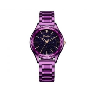 Montre &Agrave; Quartz Ciel &Eacute;toil&eacute; Pour Femme R030 Avec Bracelet En Acier Inoxydable Et &Eacute;tanch&eacute;it&eacute; 30 M - Neuf