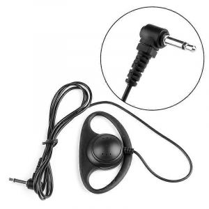 Casque d'écoute en forme de D de 35 mm uniquement pour radios bidirectionnelles Radio-walkie - Neuf