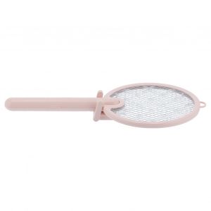HJLIAN Raquette anti-moustiques electronique a lumiere violette avec photocatalyseur, chargement USB, rose - Neuf