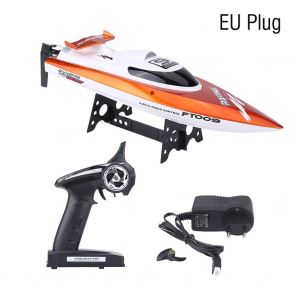 Bateau RC hors-bord a refroidissement par eau, 2,4 GHz, vitesse de pointe de 30 km/h (prise UE rouge) - Neuf