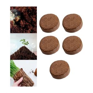 5x Terre De Noix De Coco Terre De Noix De Coco Terre De Croissance Des Plantes - Neuf