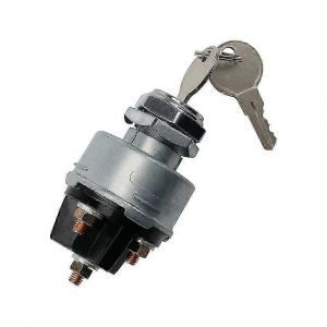 Serrure de commutateur d'allumage de lame de clé universelle 12V 4 positions avec 2 démarrage sur arrêt pour tracteur camion moteur à essence machines agricoles outil de voiture - Neuf