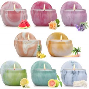 ERYI- Bougie Flottante, Cire De Paraffine Blanc, 4.5Cm L X 4.5Cm W X 3Cm H Sans Parfum Lot De 20 - Neuf
