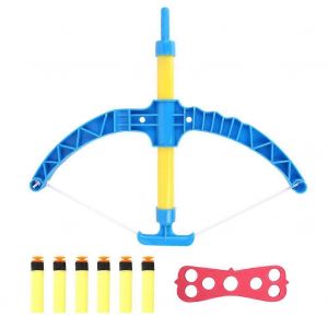 Ensemble de tir &agrave; l'arc pour enfants, jouet d'ext&eacute;rieur, fl&egrave;che &agrave; ventouse en ABS avec cible de score, jouets pour enfants, bleu, 2025 - Neuf