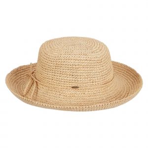 Crochet Pliable Chapeau De Raphia Pour Les Femmes - Neuf