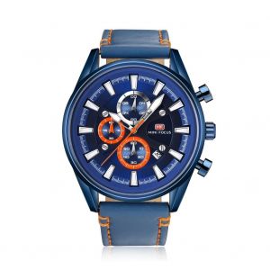 Mini Focus &Agrave; La Mode Hommes Lumineux &Eacute;tanche &Agrave; Quartz Mouvement Bracelet En Cuir Montre-Bracelet (04) - Neuf