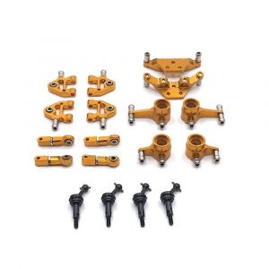 Pi&egrave;ces de mise &agrave; niveau en m&eacute;tal Arbre d'entra&icirc;nement des amortisseurs &agrave; bras oscillant pour 284131 K969 K979 K989 P929 1/28 RC Car, 1 - Neuf
