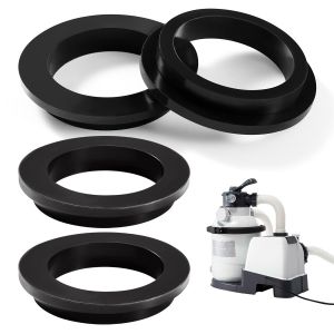 4 Pièces 11412 Joints Toriques en Forme de L pour Pompe de Piscine,Piscine en L Joint Torique,Joint Pompe pour Piscine,Compatible avec Intex 26323CA,26323EH,26331CA,26331EH,26337EH - Neuf