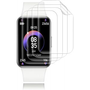 KAL-Lot De 4 Films De Protection D'&Eacute;cran En Verre Blind&eacute; Pour Samsung Galaxy Fit 3 -Anti-Traces De Doigts -Anti-Rayures -Haute Sensibilit&eacute; 3D -Sans Bulles -Pour Samsung Galaxy Fit 3 - Neuf