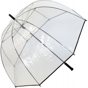 Parapluie-Cloche De Luxe Transparent Taille Xxl103 Cm Grande Taille - Neuf